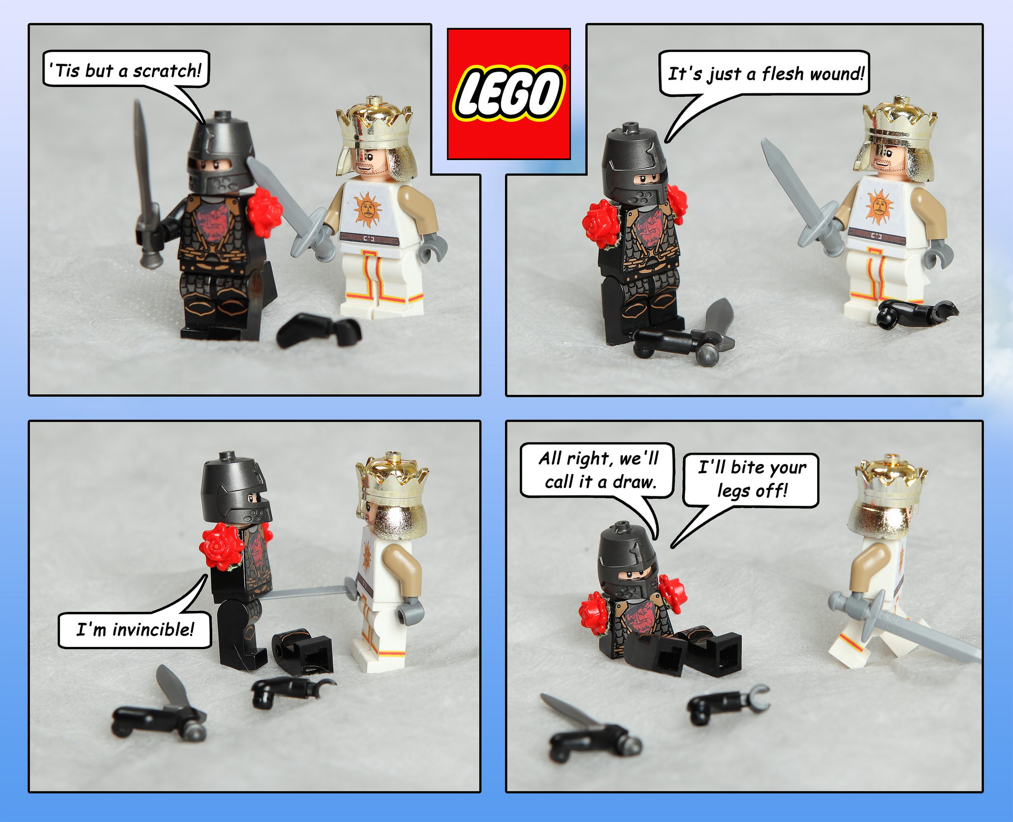Hæl berømt udpege These MONTY PYTHON AND THE HOLY GRAIL LEGO Sets Need to Exist! — GeekTyrant
