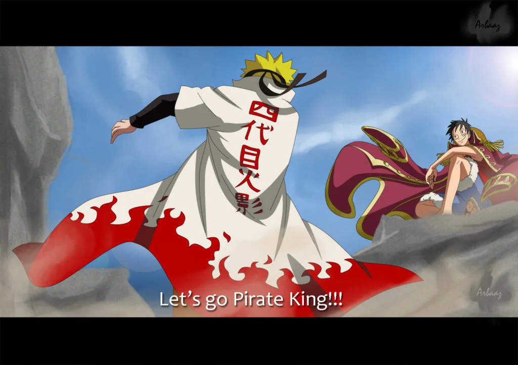 Naruto Vs Monkey D Luffy By ArbaazEvo GeekTyrant