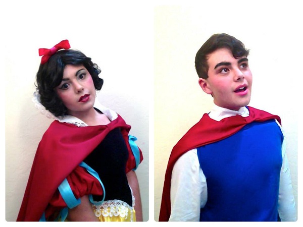 One Man Designs And Wears The Costumes of Disney Princesses and Their Princes