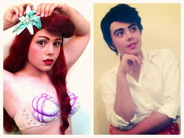 One Man Designs And Wears The Costumes of Disney Princesses and Their Princes