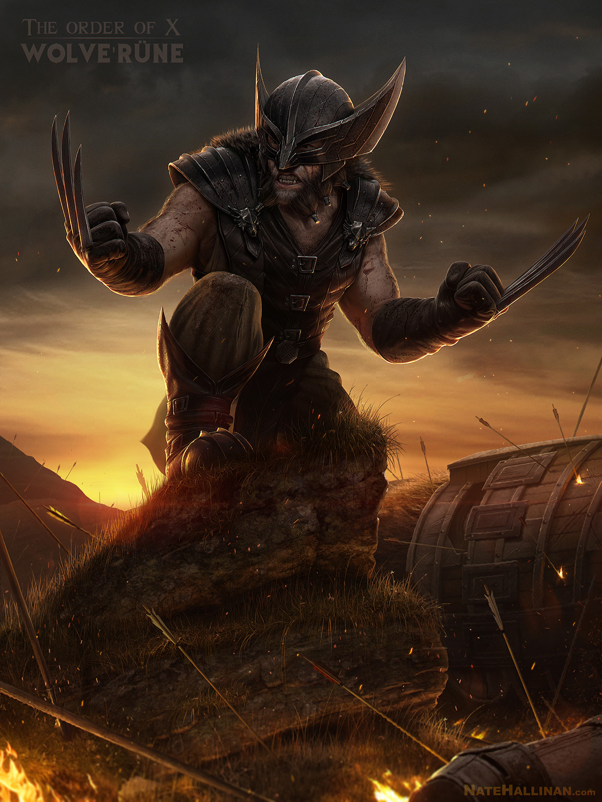 Shadow of Mordor's Dwarven hunter was inspired by Wolverine and