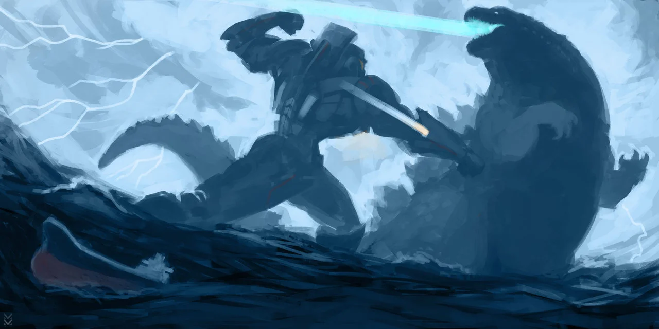 Picture Worth A 1000 Words Could Pacific Rim And Godzilla Crossover Geektyrant