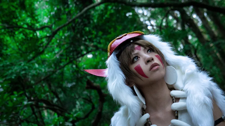 yui930 is San / Princess Mononoke | Photo by JIE