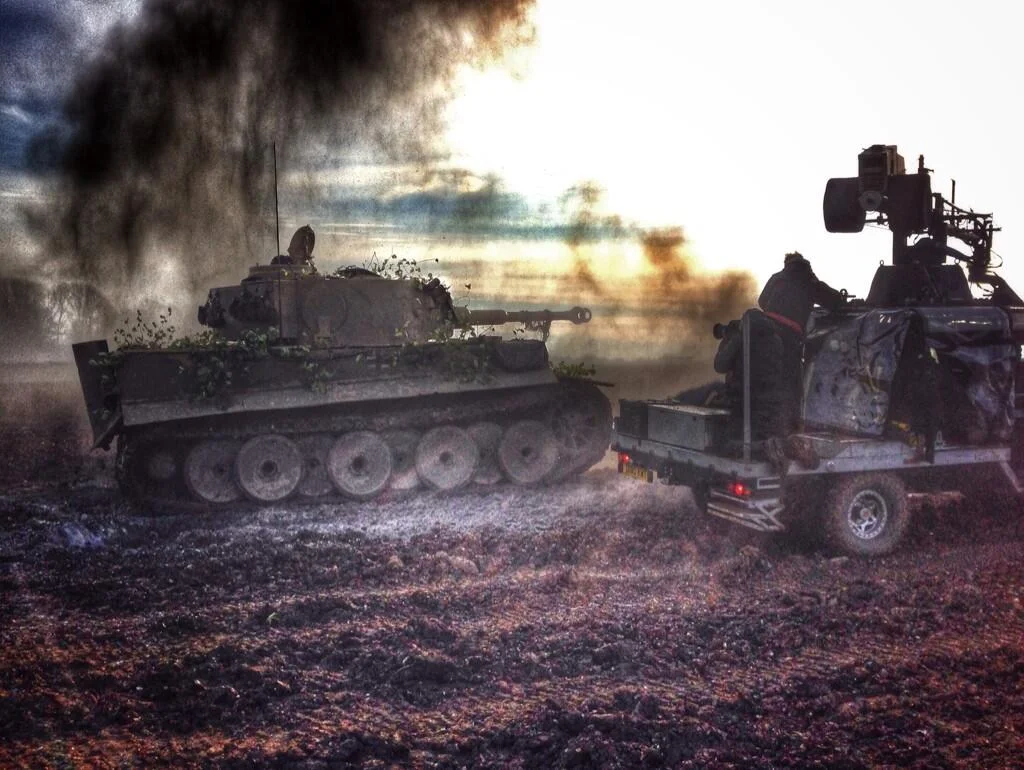 More Photos from Brad Pitt's WWII Thriller FURY with Cast and Tanks