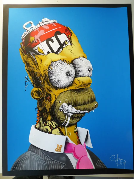 Homer Simpson Tribute Art from PEZ - "D'oh!" — GeekTyrant
