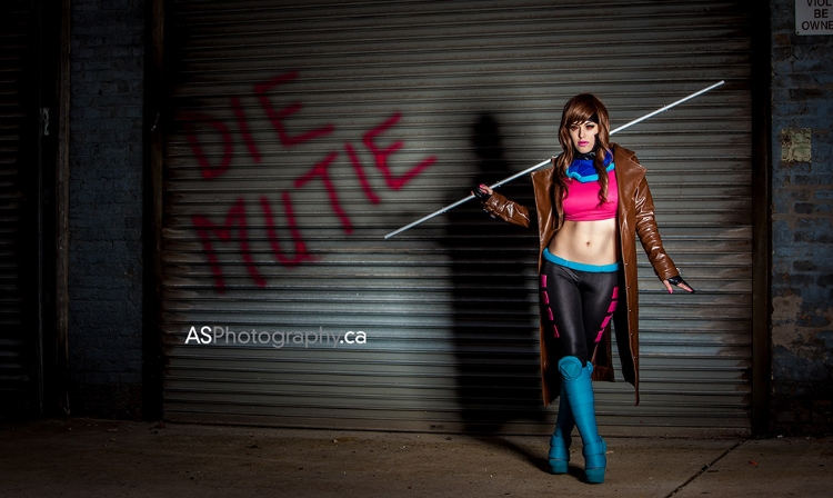 Nadya Sonika is Gambit | Photos by: ASPhotography.ca