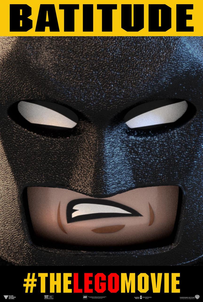 The Lego Movie Character Poster - Batman