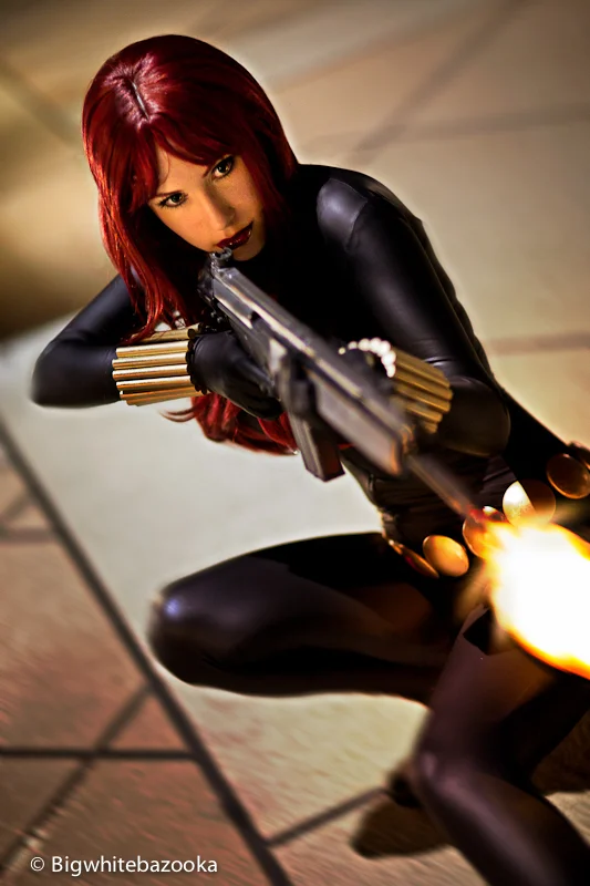 Crystal Graziano is Black Widow | Photo by: Big White Bazooka