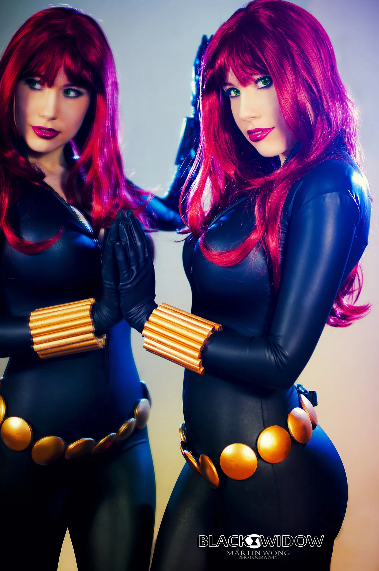Crystal Graziano is Black Widow | Photo by: Martin Wong Arts