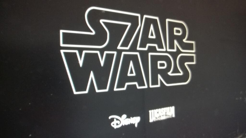 Is This The Star Wars Episode Vii Logo Geektyrant