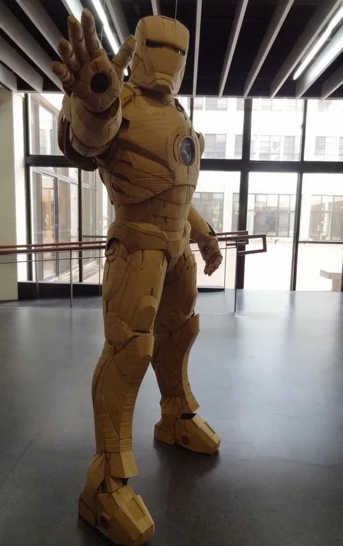 Amazing Full-Size Cardboard IRON MAN Suit — GeekTyrant