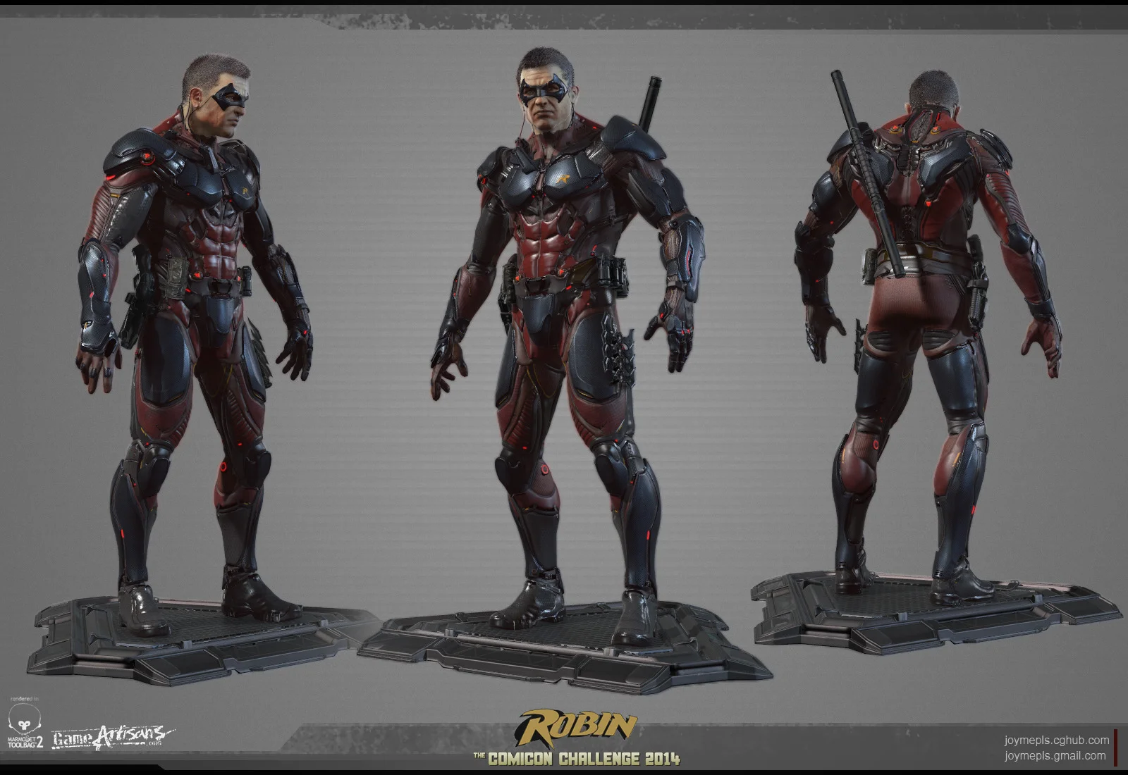 Badass ROBIN Fan Art by Vitaly Lesnykh — GeekTyrant