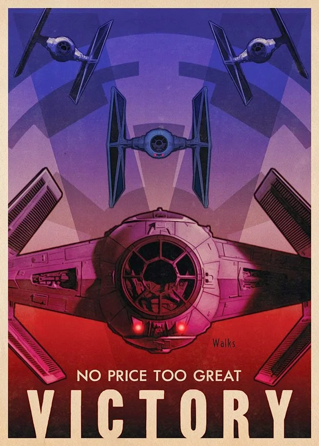Star Wars Propaganda Posters By Russell Walks Geektyrant