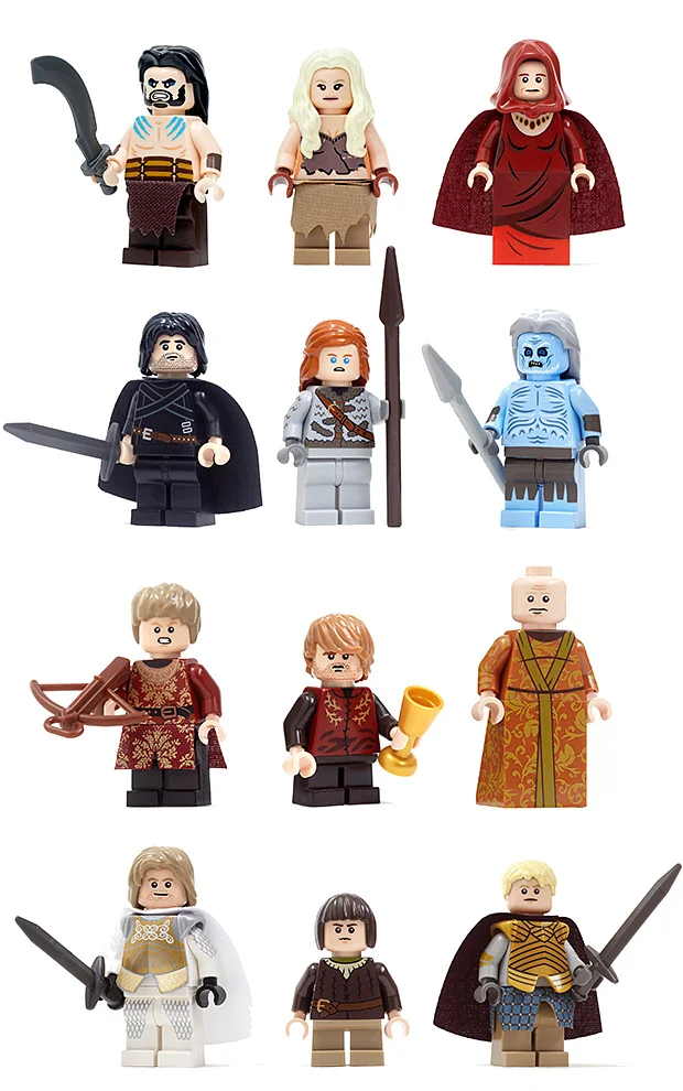 GAME OF THRONES LEGO Minifigs and Intro Reimagined for Skyrim
