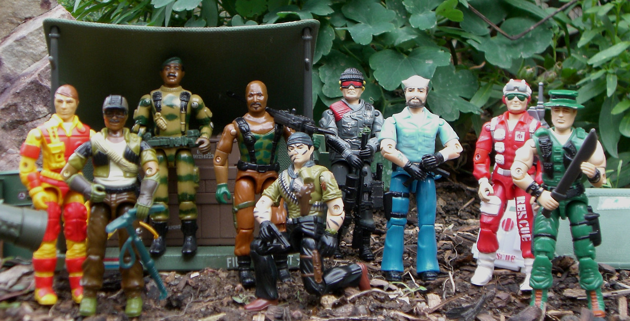 a team action figures 1980s