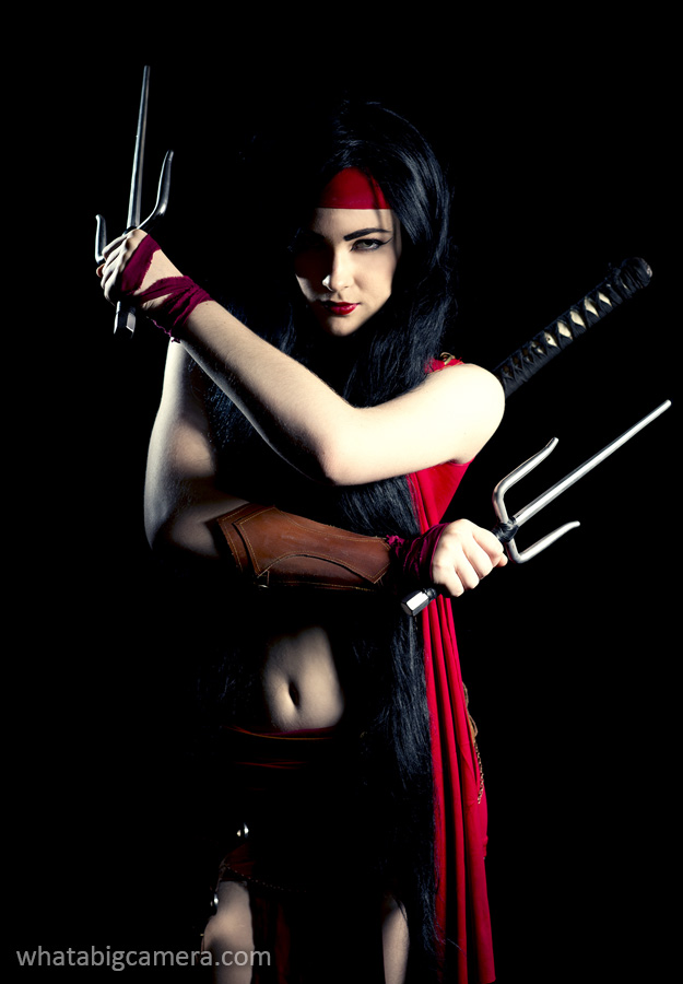 Eve Beauregard is Elektra | Photo by WhatABigCamera