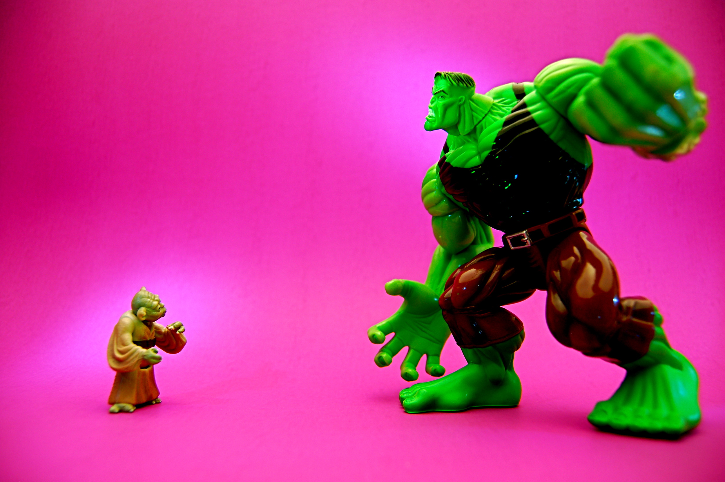  Yoda Hulk — "Yoda vs. Hulk" by&nbsp; JD Hancock  