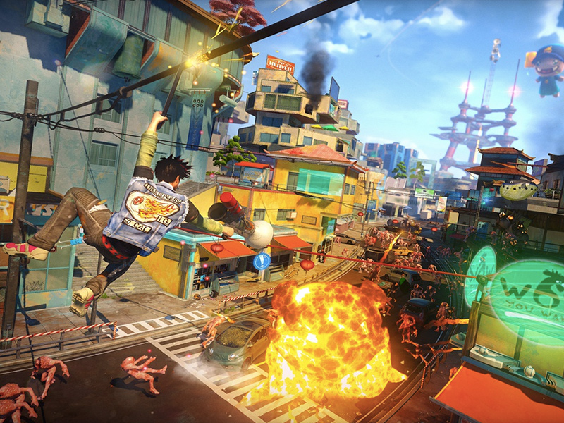 SUNSET OVERDRIVE Impressions and Gameplay — GeekTyrant