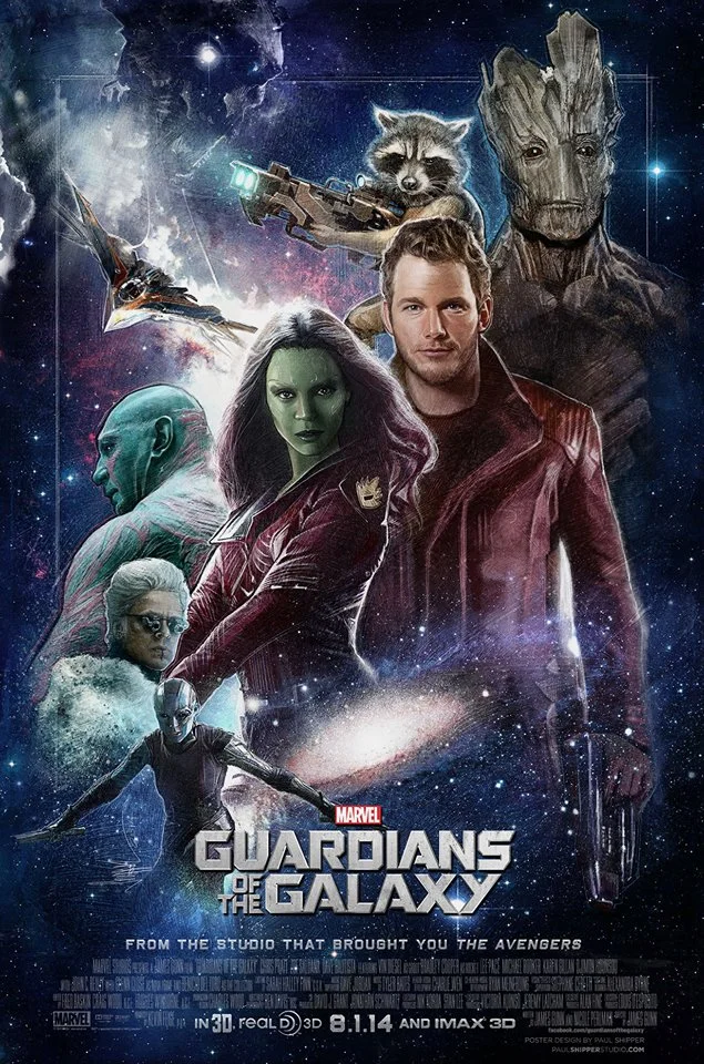 Stunning GUARDIANS OF THE GALAXY Poster Art by Paul Shipper — GeekTyrant