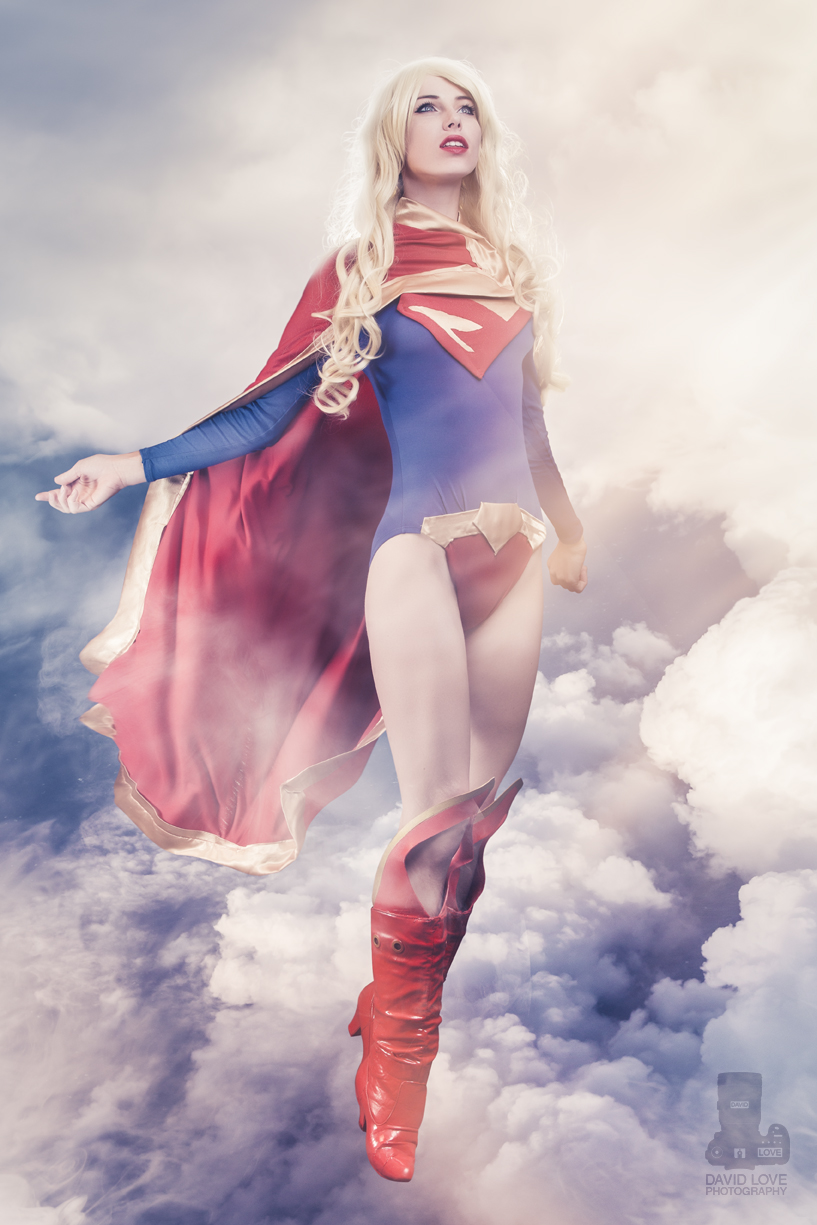 Megan Coffey is Supergirl — Photo By David Love