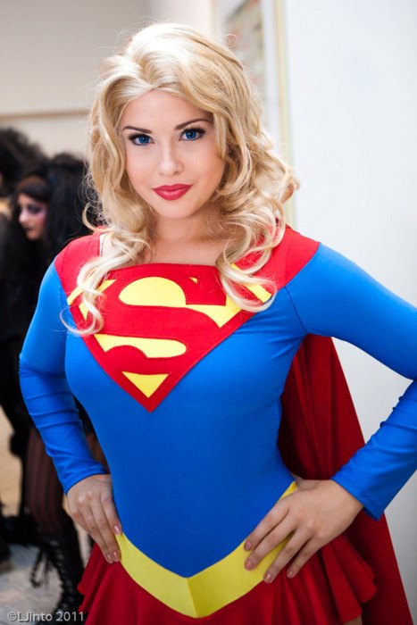 Milla Bishop is Supergirl