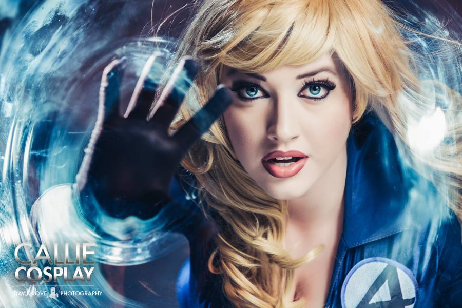 Callie Cosplay is Invisible Woman | Photo by: David Love Photography