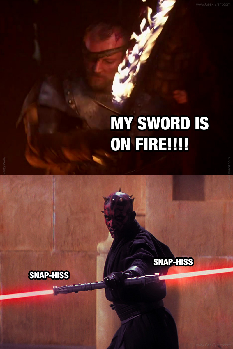 Star Wars vs. Game of Thrones — Memes — GeekTyrant