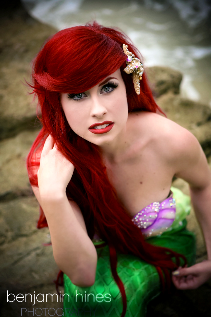   Traci Hines &nbsp;is Ariel, The Little Mermaid — Photo by&nbsp; Benjamin Hines  