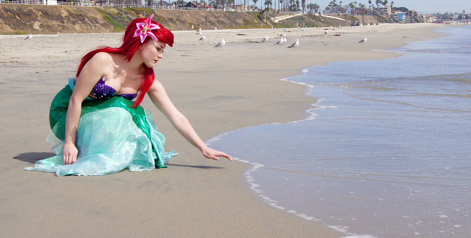 VampireKitten is Ariel, The Little Mermaid — Photo by David Gomez