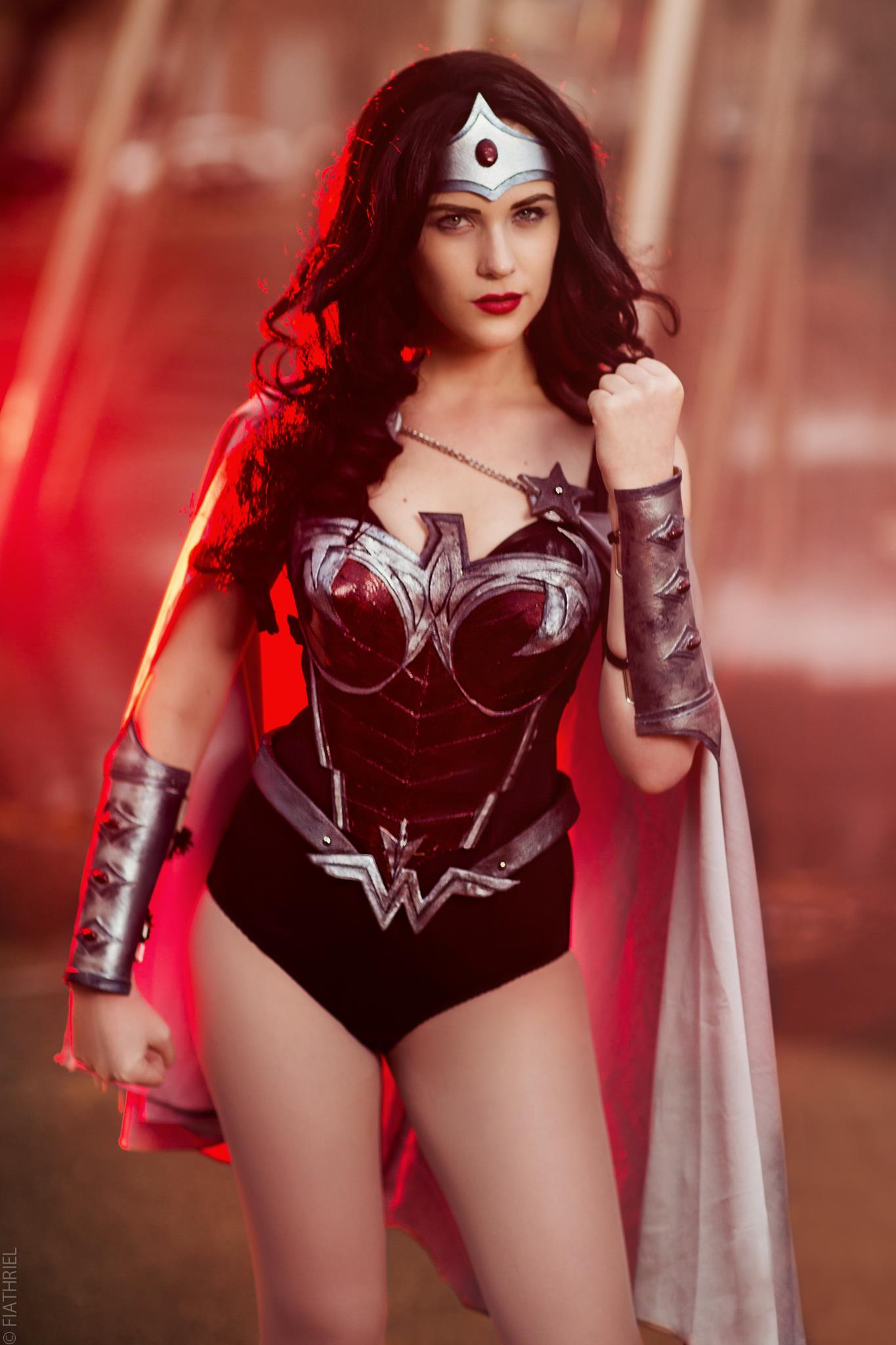 Eve Beauregard is Wonder Woman — Photo by Rachel Lewis Photography