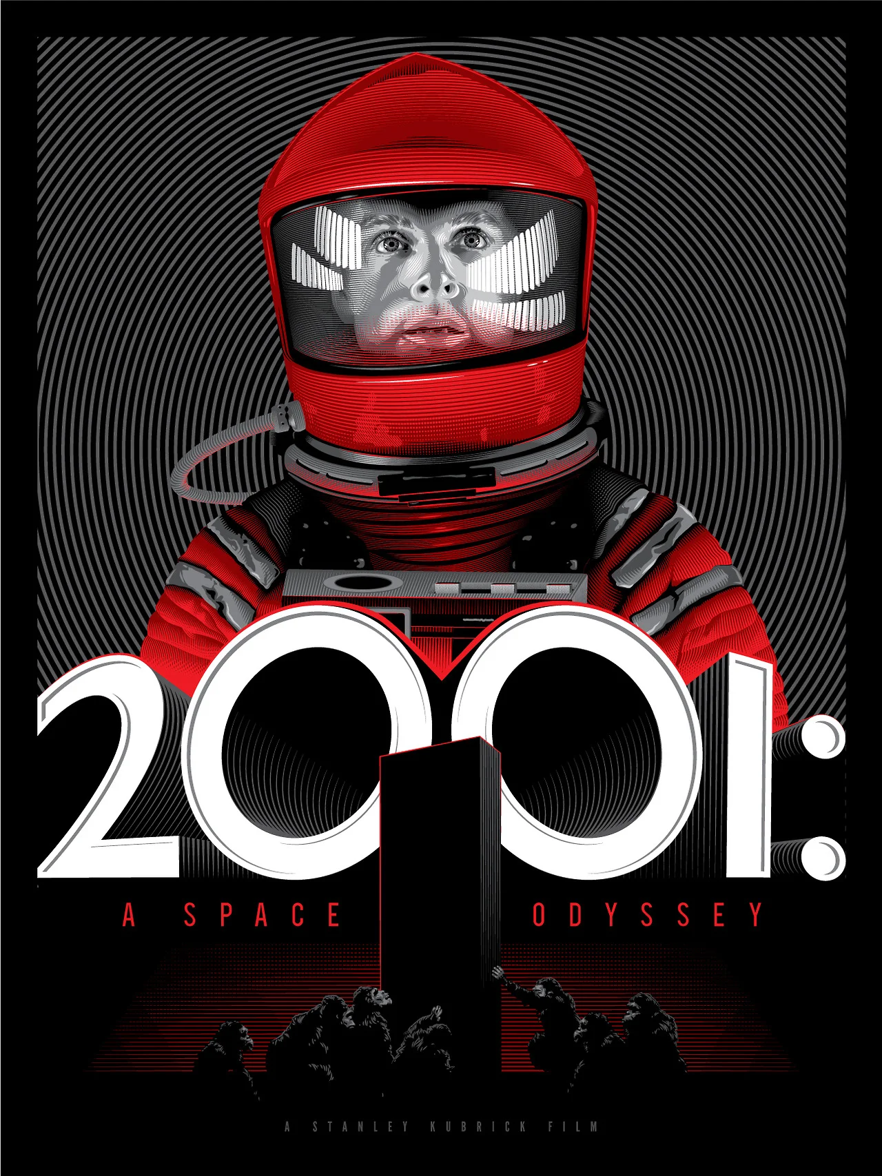 Bold Art Series Inspired by the Films of Stanley Kubrick