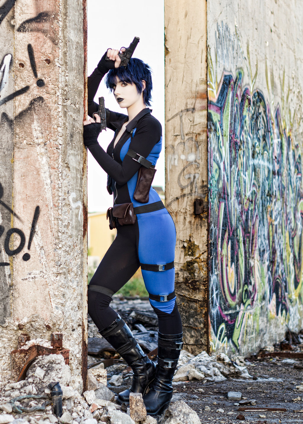 Elle Cosplay is Domino | Photo by: Eric Wheeler