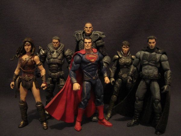 Custom Made BATMAN V SUPERMAN Action Figures — GeekTyrant