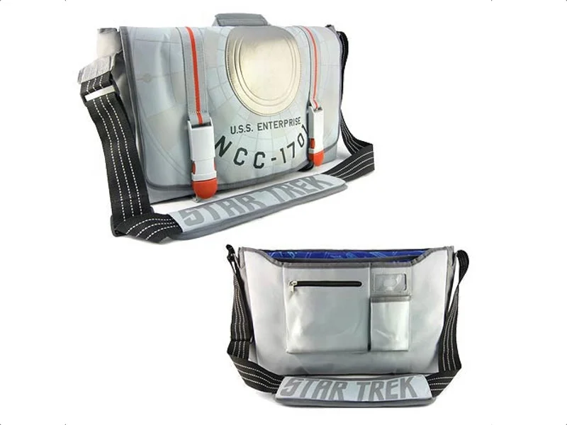 STAR TREK Enterprise NCC1701 Messenger Bag — GeekTyrant