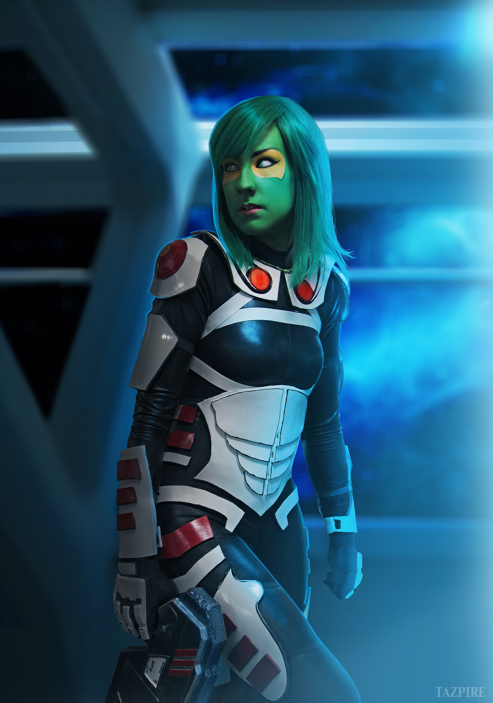 SpiderCam Cosplay is Gamora | Photo by: CamraKaze
