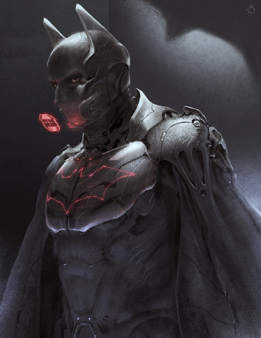 High Tech Batman Character Design by Ryan Hong — GeekTyrant