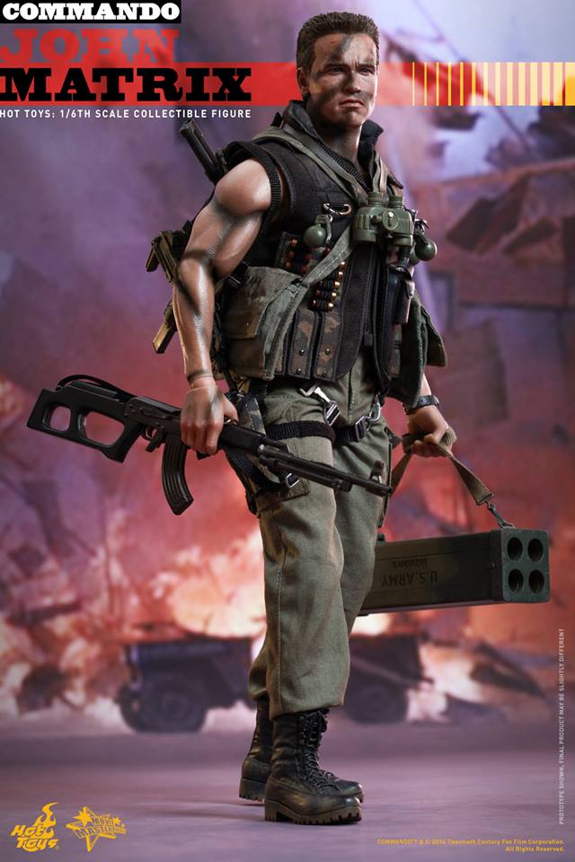 Commando 'weak Arm' Novelty Figure 