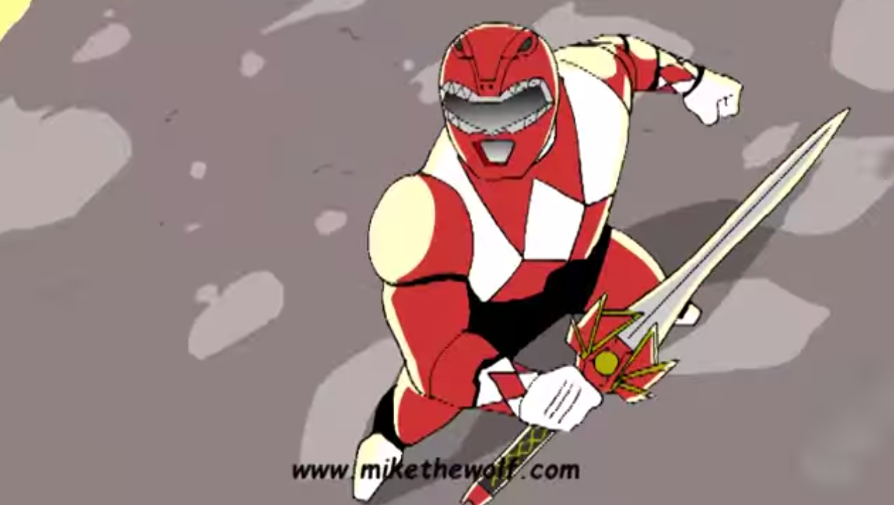 Super Cool Red Ranger Animated Short — GeekTyrant