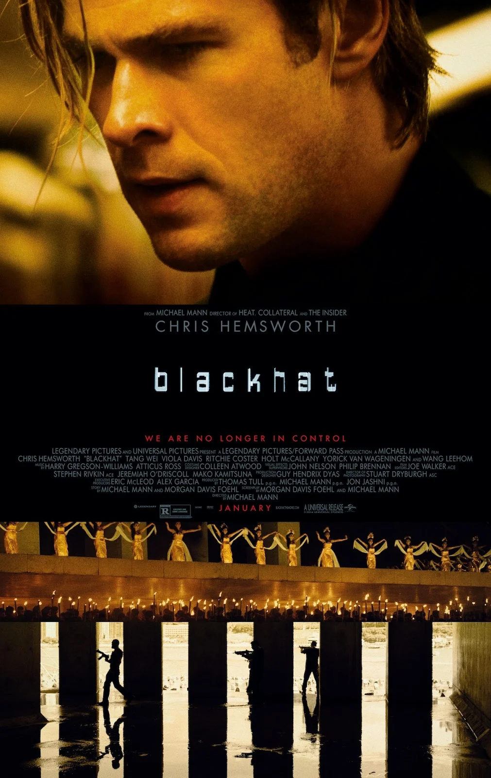 Trailer for Chris Hemsworth's Cybercrime Thriller BLACKHAT — GeekTyrant