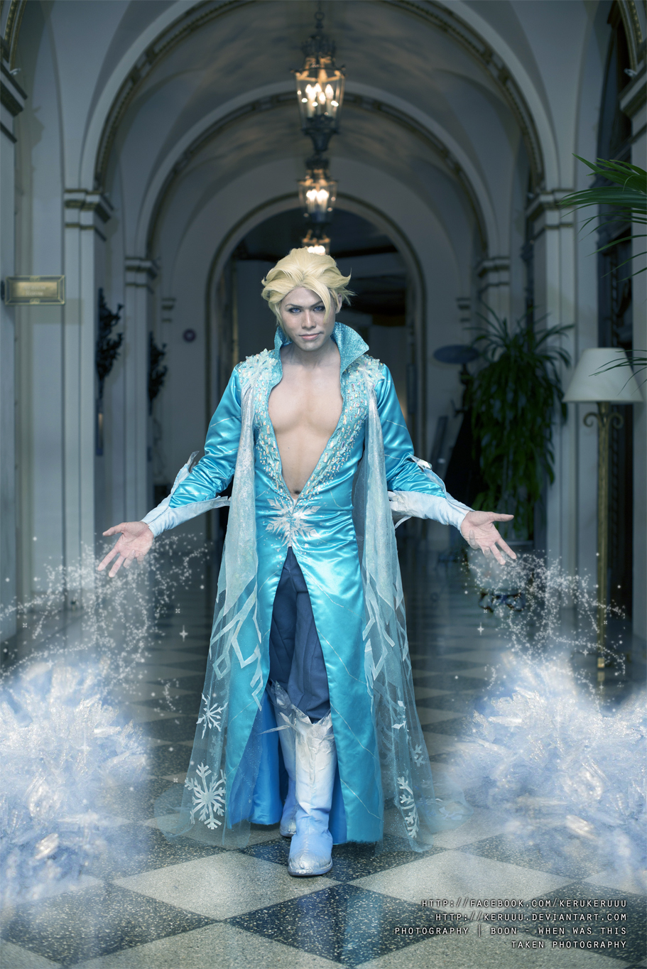 mens elsa costume