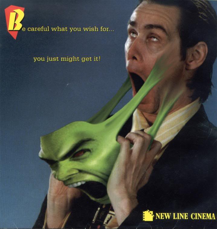 Jim Carreys The Mask — Rare Bizarre Promotional Art — Geektyrant