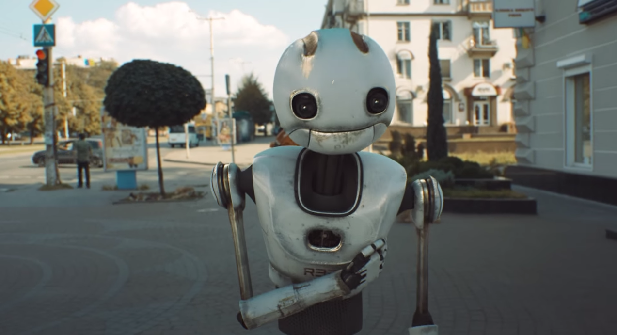 Robot short. Робот r32. Робот r3000. Самый одинокий робот в мире.