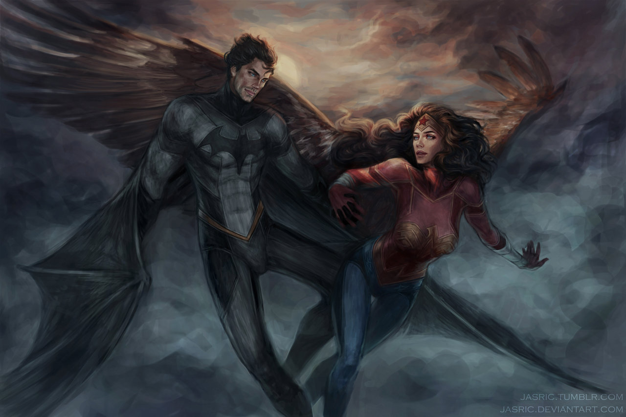 wallpapers Batman And Wonder Woman Artwork batman wonder woman shipping art