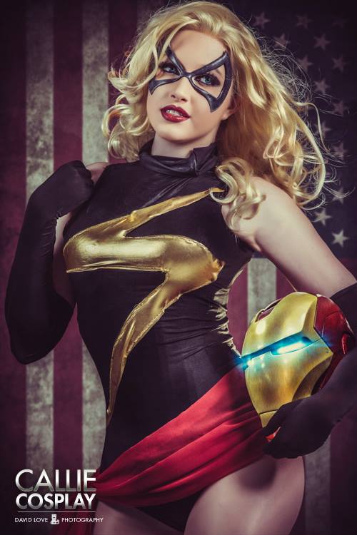   Callie Cosplay  is Ms. Marvel — Photo by  David Love  