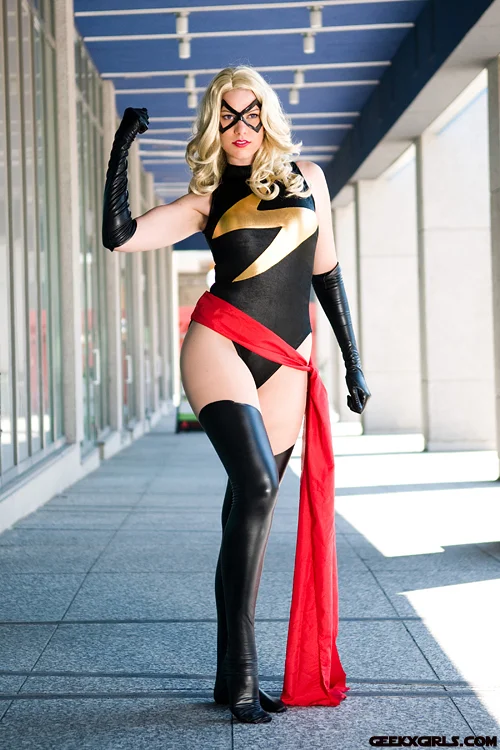 Gilly Kins is Ms. Marvel