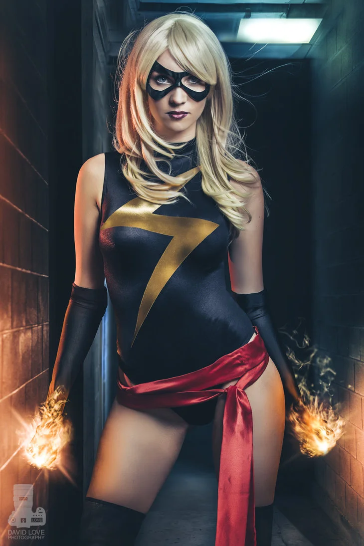 Heather 1337 is Ms. Marvel — Photo by David Love