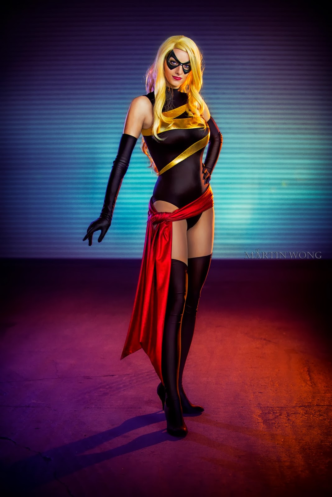   Katie George  is Ms. Marvel — Photo by  Martin Wong  