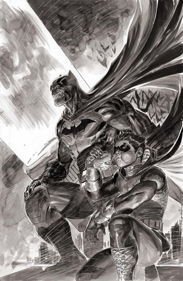 Batman and Robin Art - “Night Patrol” — GeekTyrant
