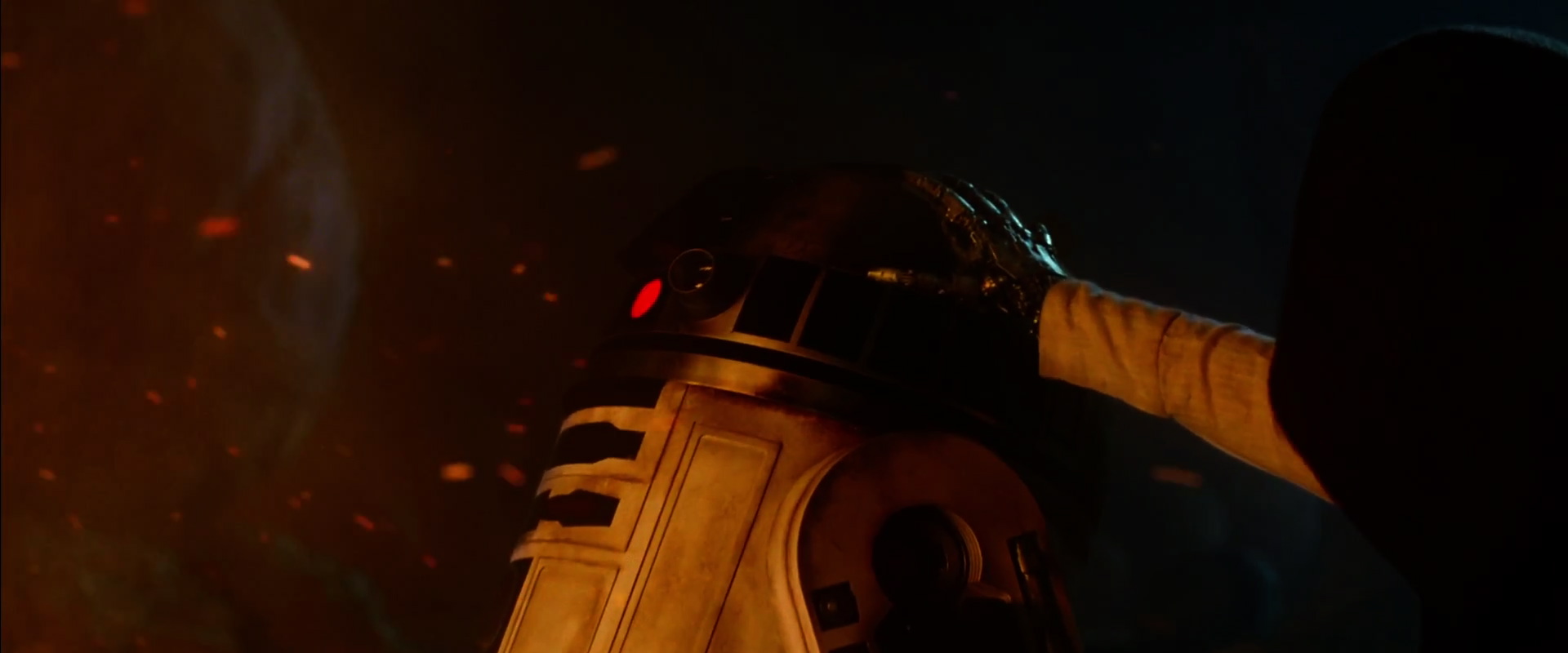 R2-D2 and very likely Luke Skywalker ( Mark Hamill ).