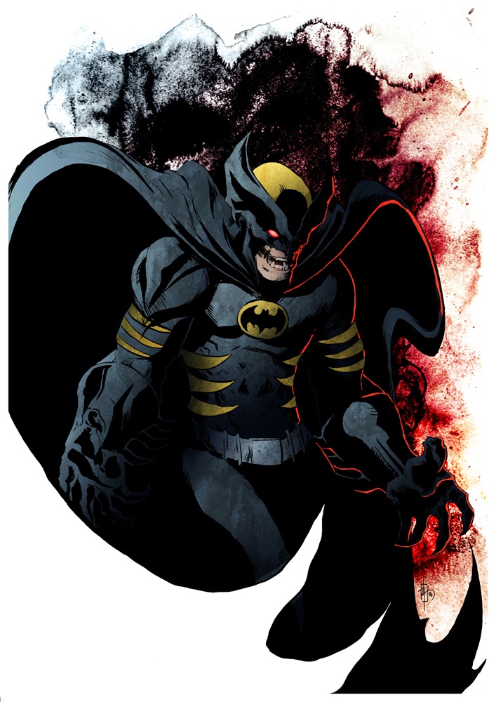 Wolverine is Batman in Rad Mash-up Art by Josselin Billard — GeekTyrant